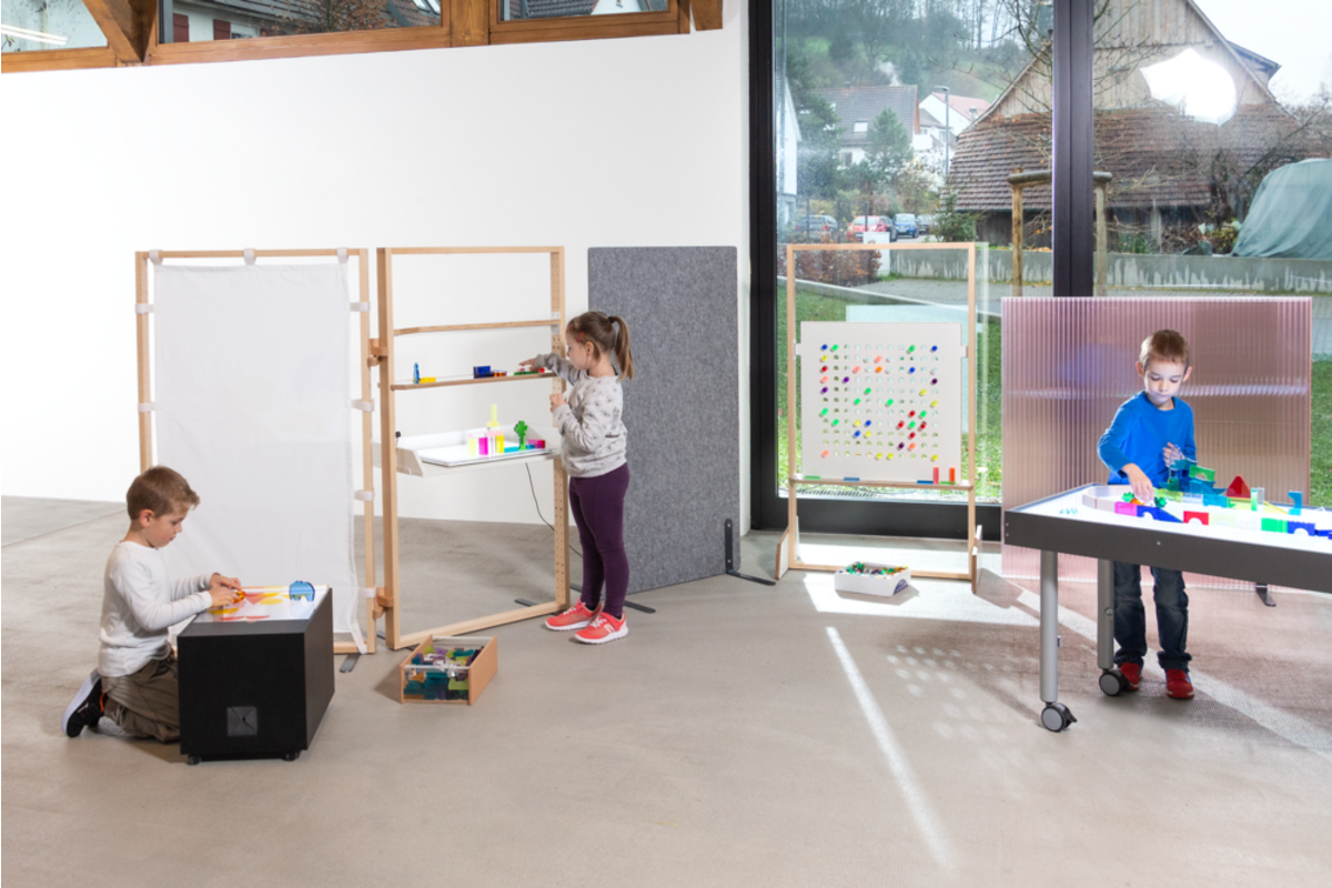 Kombi-mobil Licht Workshop voor kleintjes