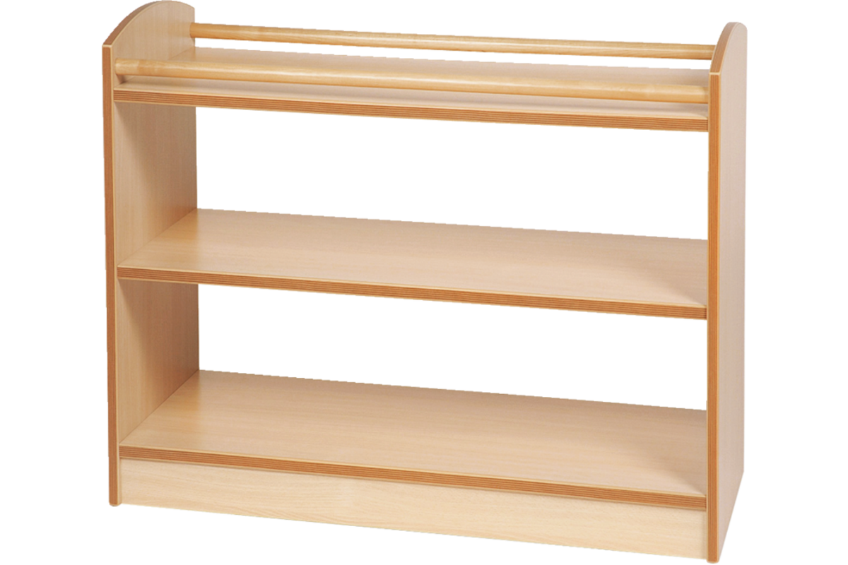 Kast Pamini, open, beuken, 77 × 40 × 64 cm