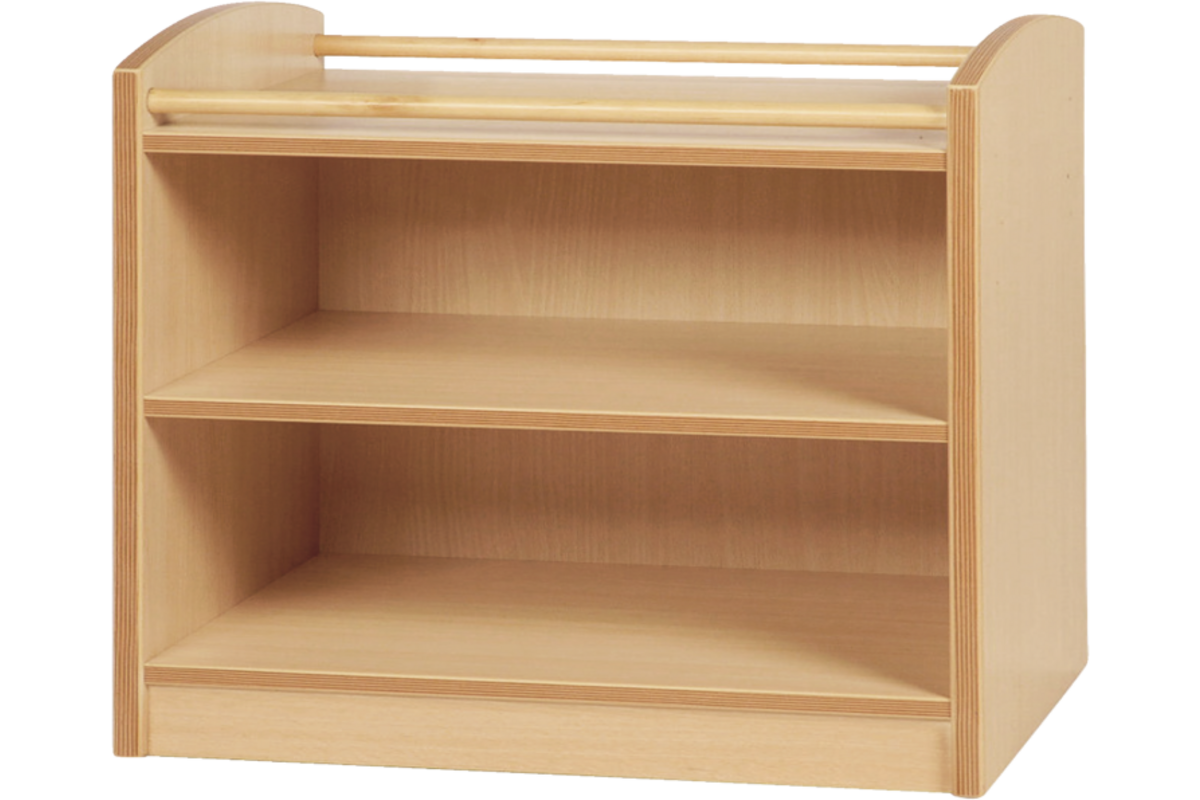Kast Pamini met achterwand, beuken, 77 × 40 × 64 cm