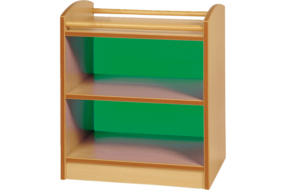Kast Pamini met acryl achterwand, ahorn, 77 × 40 × 64 cm