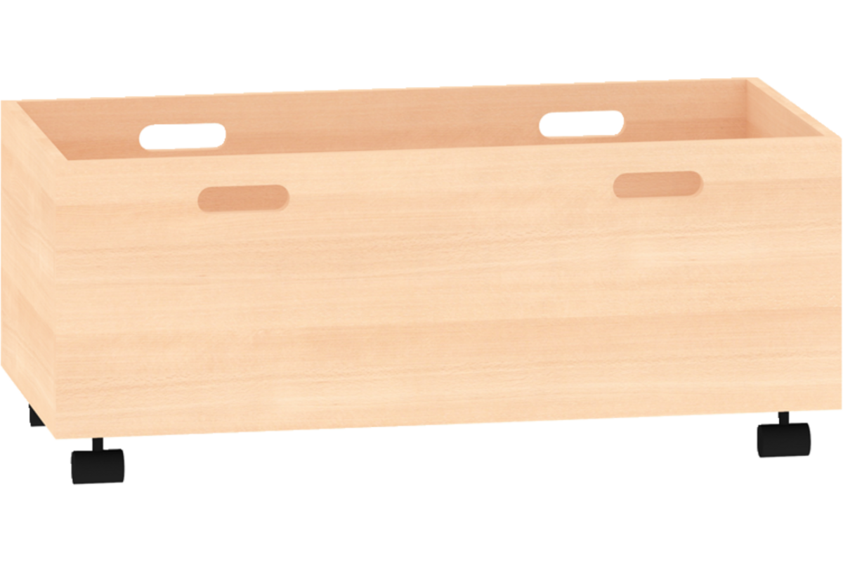 Rolbak 73 × 37 × 30 cm, beuken