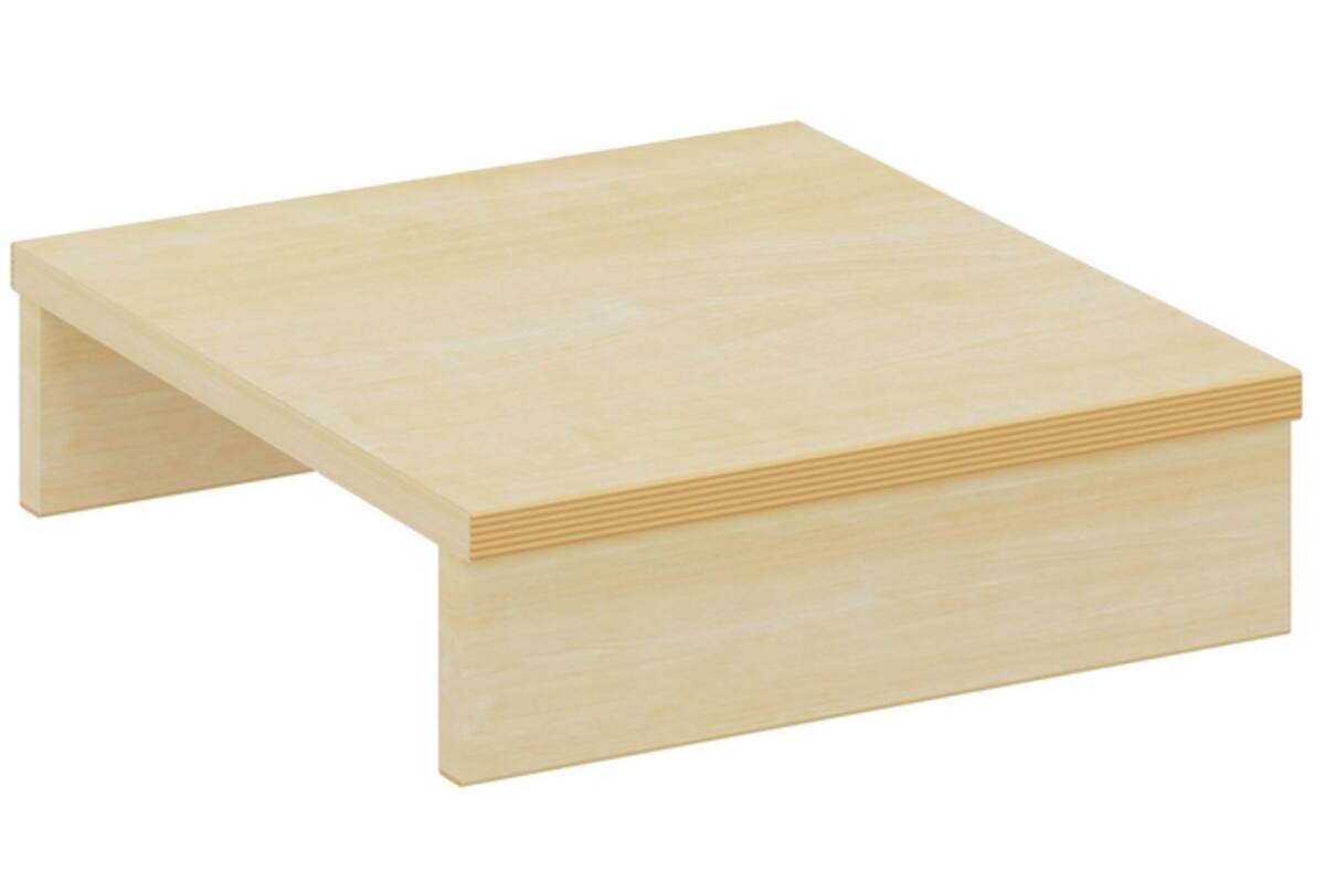 Bodemplank met plint voor kast Modulair, ahorn 36,2 x 40 cm