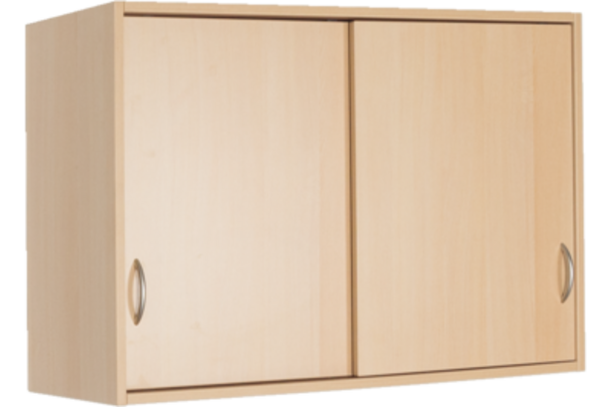 Hangkast met schuifdeuren 100 × 40 × 68 cm, beuken