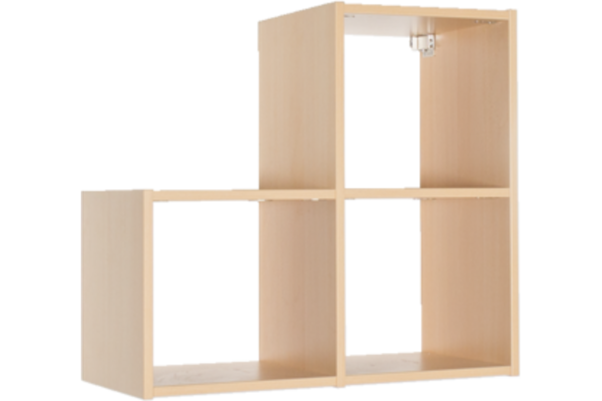 Wandhangkast  1, 3-vaks, 78 × 30 × 72 cm