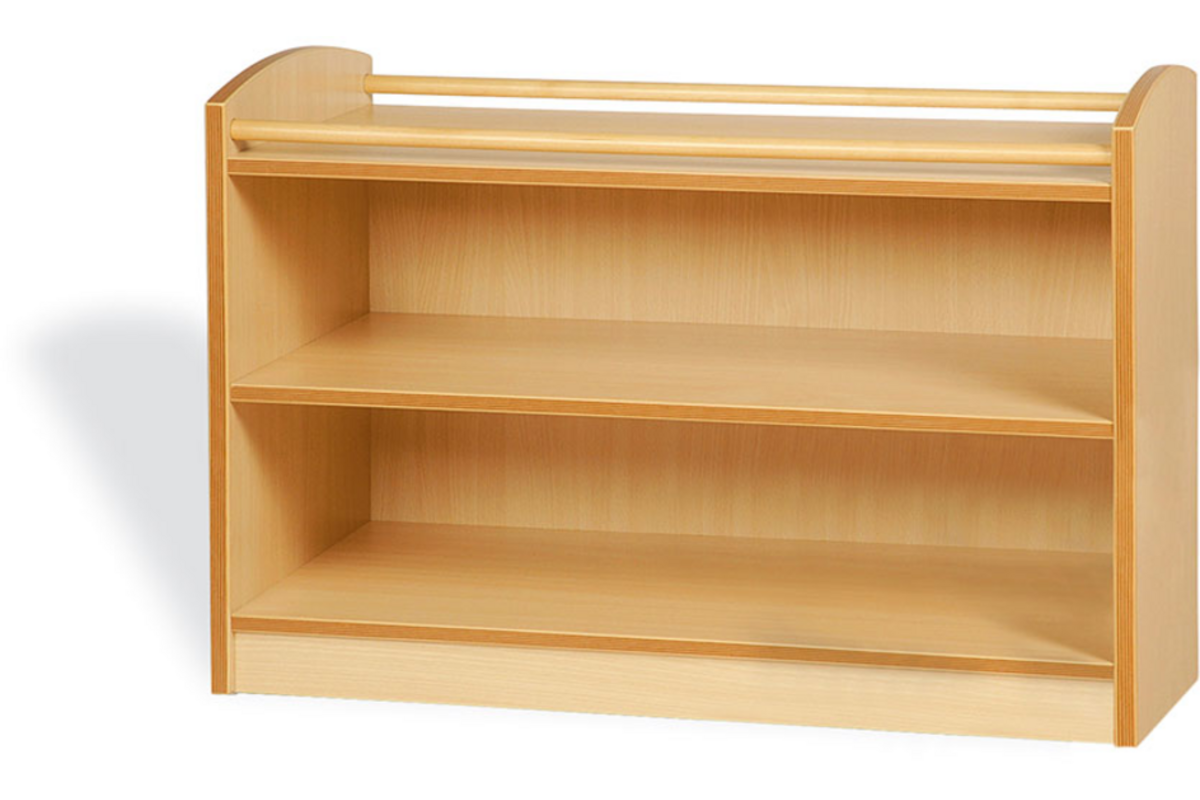 Kast Pamini met spiegel achterwand, ahorn, 100 × 40 × 64 cm.