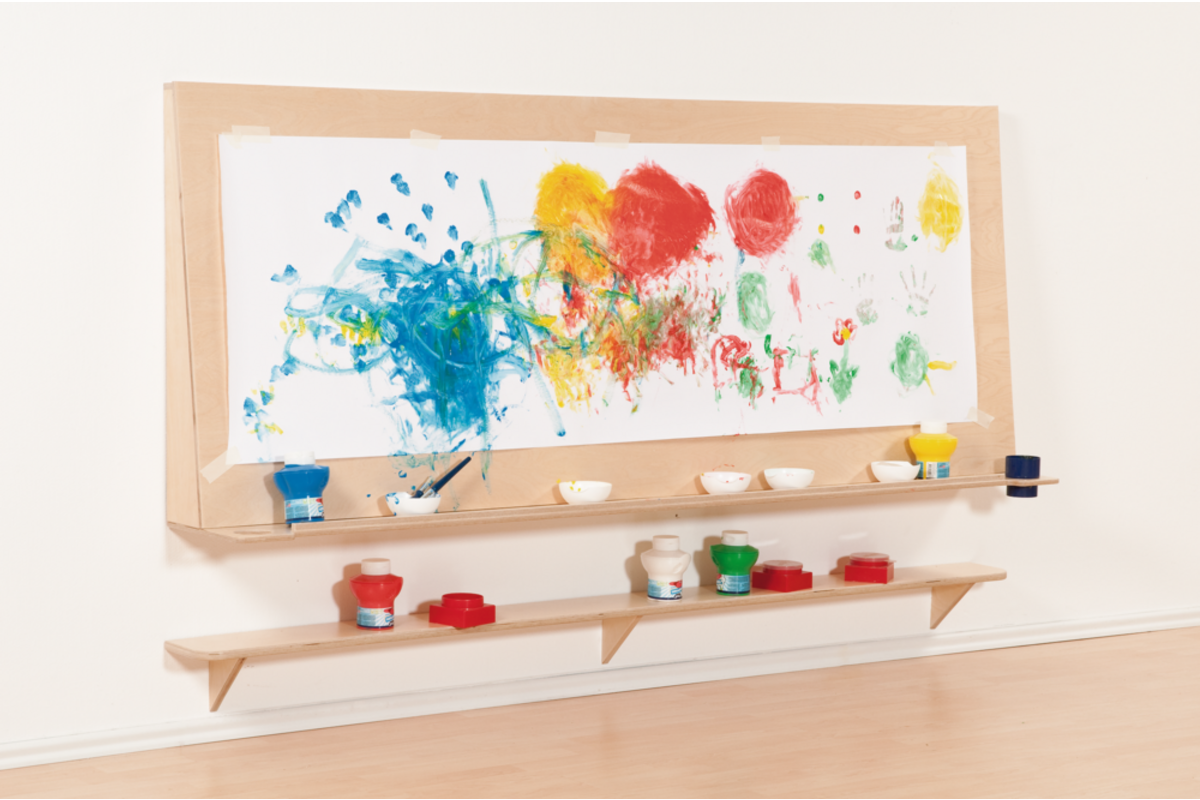 Schilderswandbord berken 200 cm