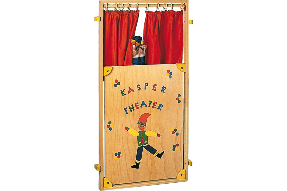 Poppenkast Kombi-mobil 72 × 144 cm
