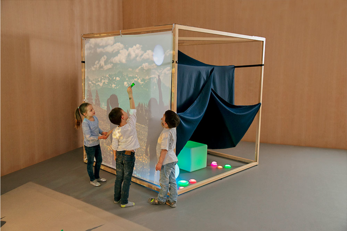 RoomCube donkere tent