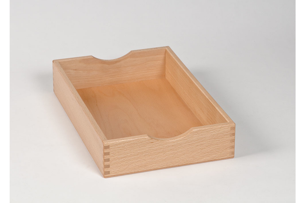 RoomCube materiaalkist plat, formaat A4, Ahorn