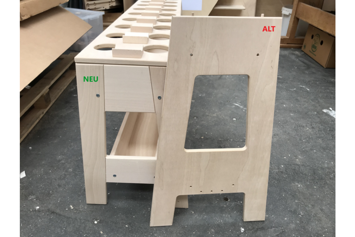 Verftafel Peuterhoogte