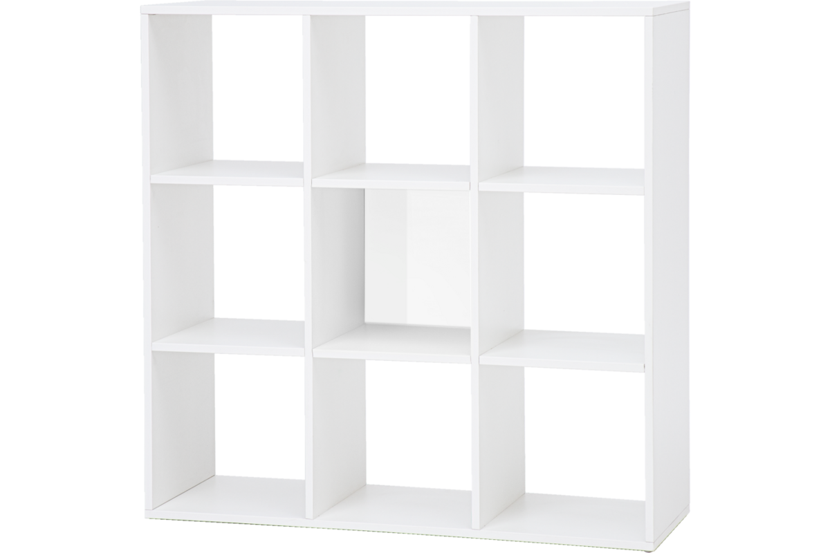 Vakkenkast met 9 vakken, 120 x 40 x 120 cm