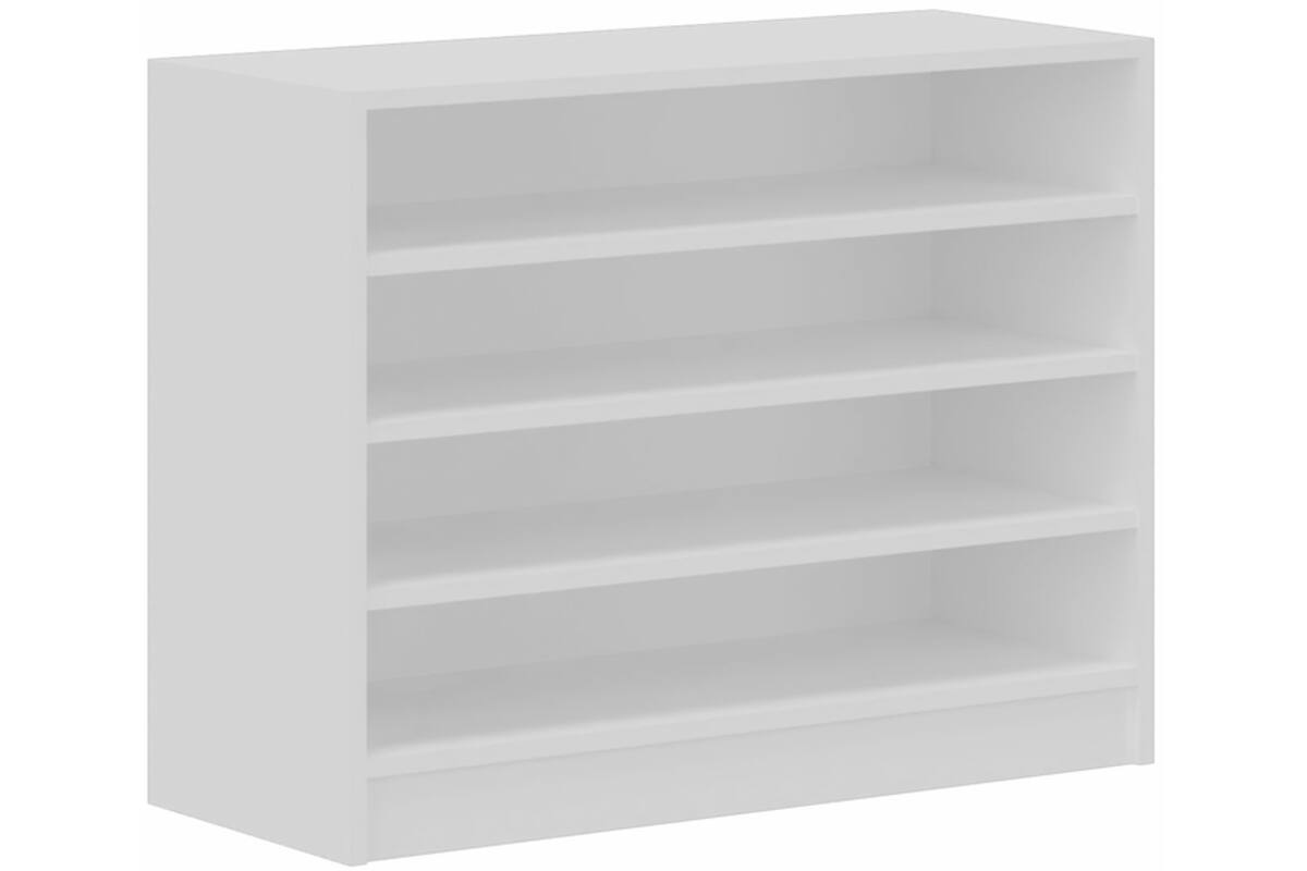 Kast met 3 legplanken, Ahorn, 100 cm breed, 77 cm hoog