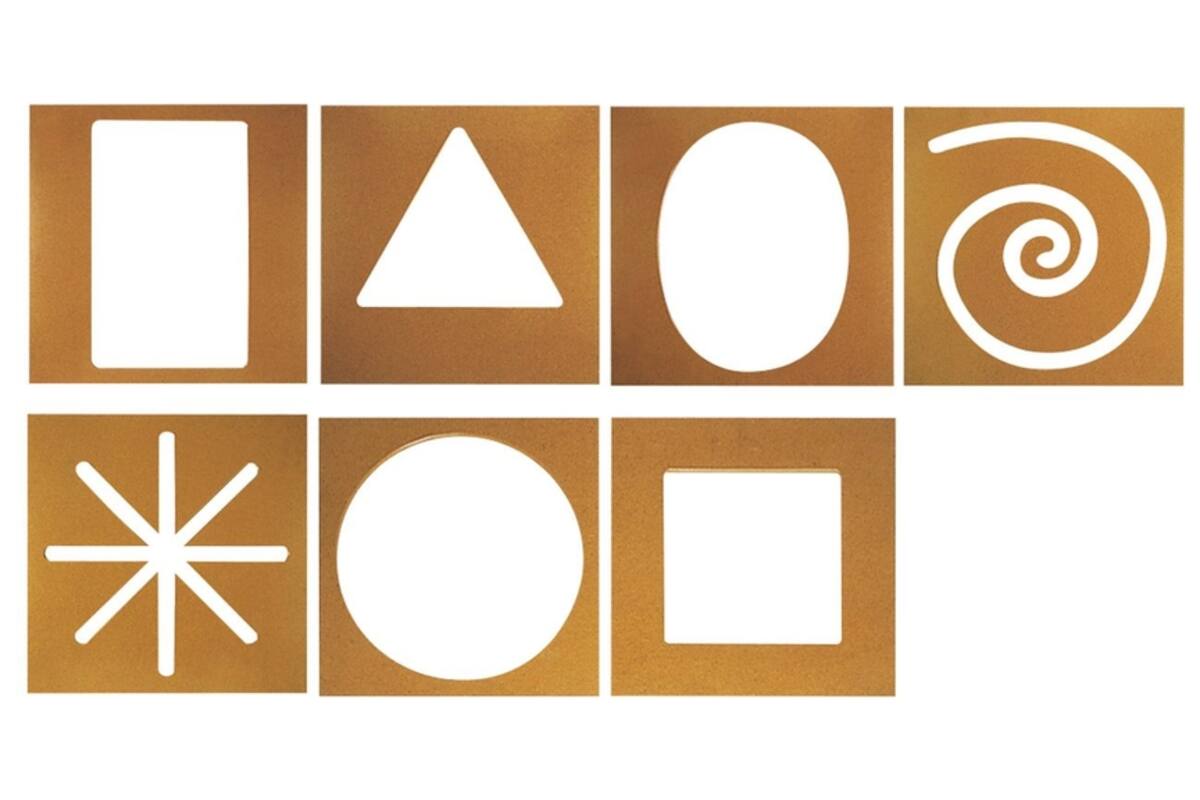 Mandala-set voor zandbak
