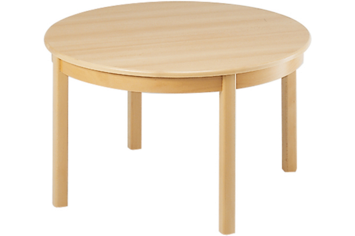 Tafel rond 80 cm Ahorn, hoogte B2=53cm