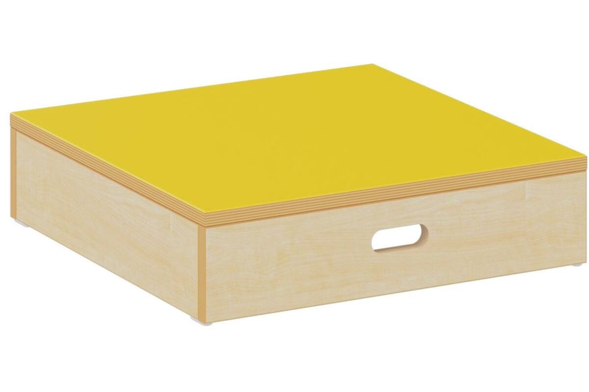 Speelpodium Ahorn |  platform geel