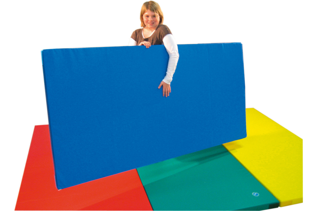 Valmat Texture Valmat blauw 200x100x6 cm met kleefhoeken