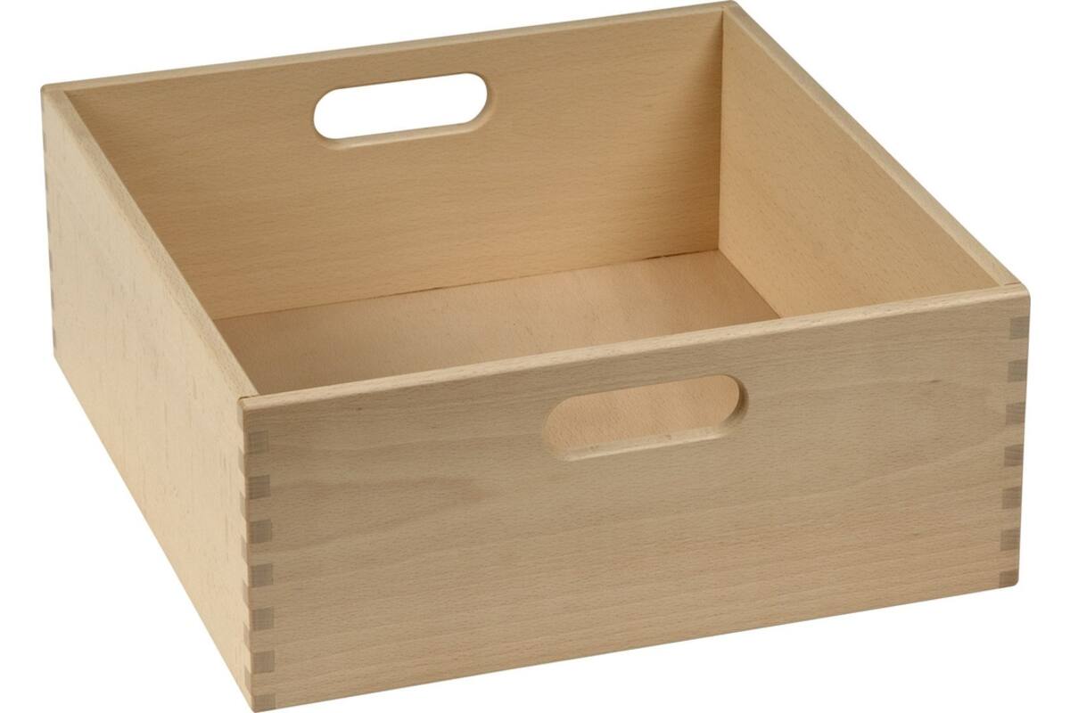 Bak, ahorn voor in boeken-kast-bankje, 14 cm hoog