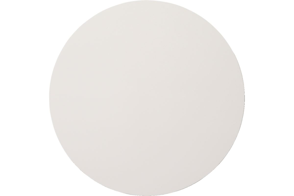 Whiteboard Chameleon emaille rond met zwarte rand Ø 60 cm