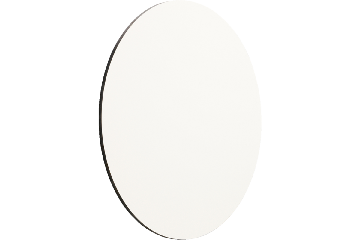 Whiteboard Chameleon emaille rond met zwarte rand Ø 98 cm