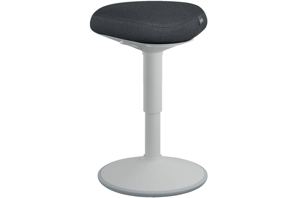 Leitz Ergo Wiebel Zitkruk met Gasveer (47 - 64 cm) lichtgrijs