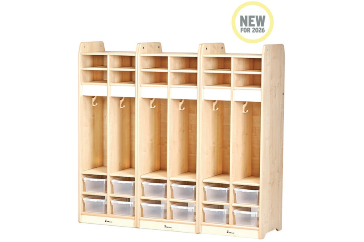 Kleuter garderobe (6 kinderen), PT1378