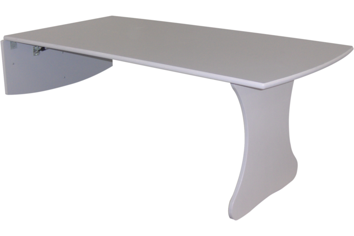 Opklap tafel los voor binnen 120x70xH72 cm indoor, inclusief montage