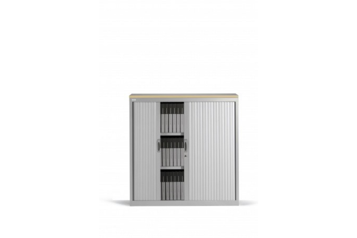 Roldeurkast NG 120 x 120 cm ombouw verticale kunststof deuren