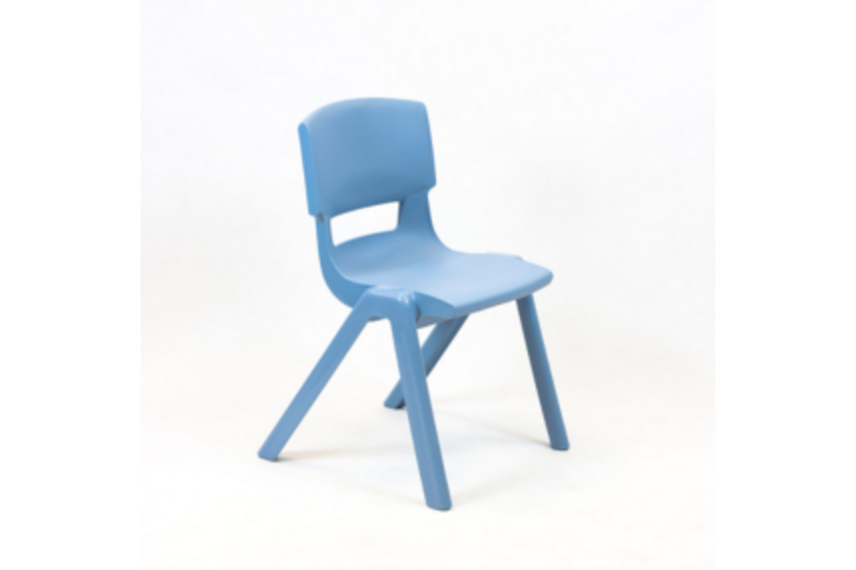 Stoel Postura, 35 cm powder blue