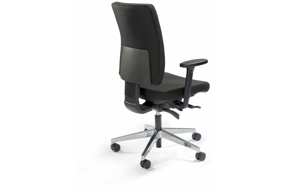 Bureaustoel Custom , NPR 1813 zwart, PHD wielen 65 mm