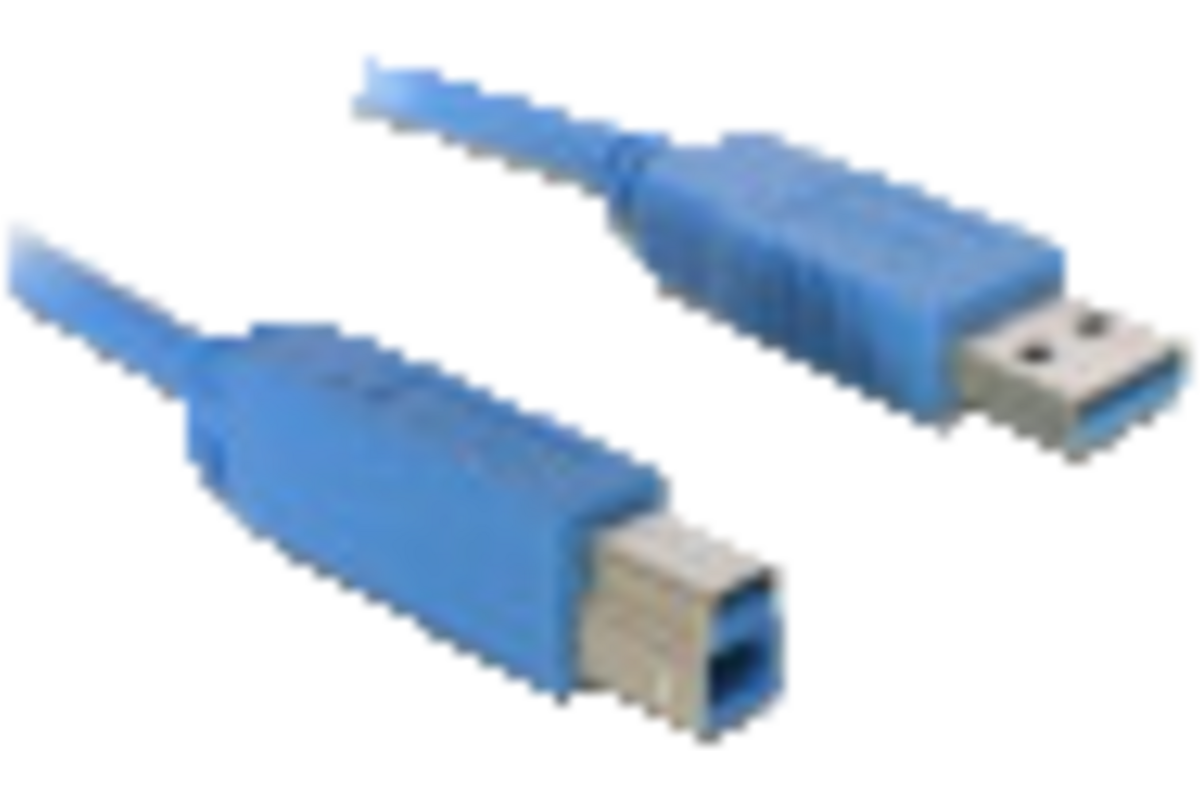 USB kabel 3.0 - USB A - USB B 5.0 meter