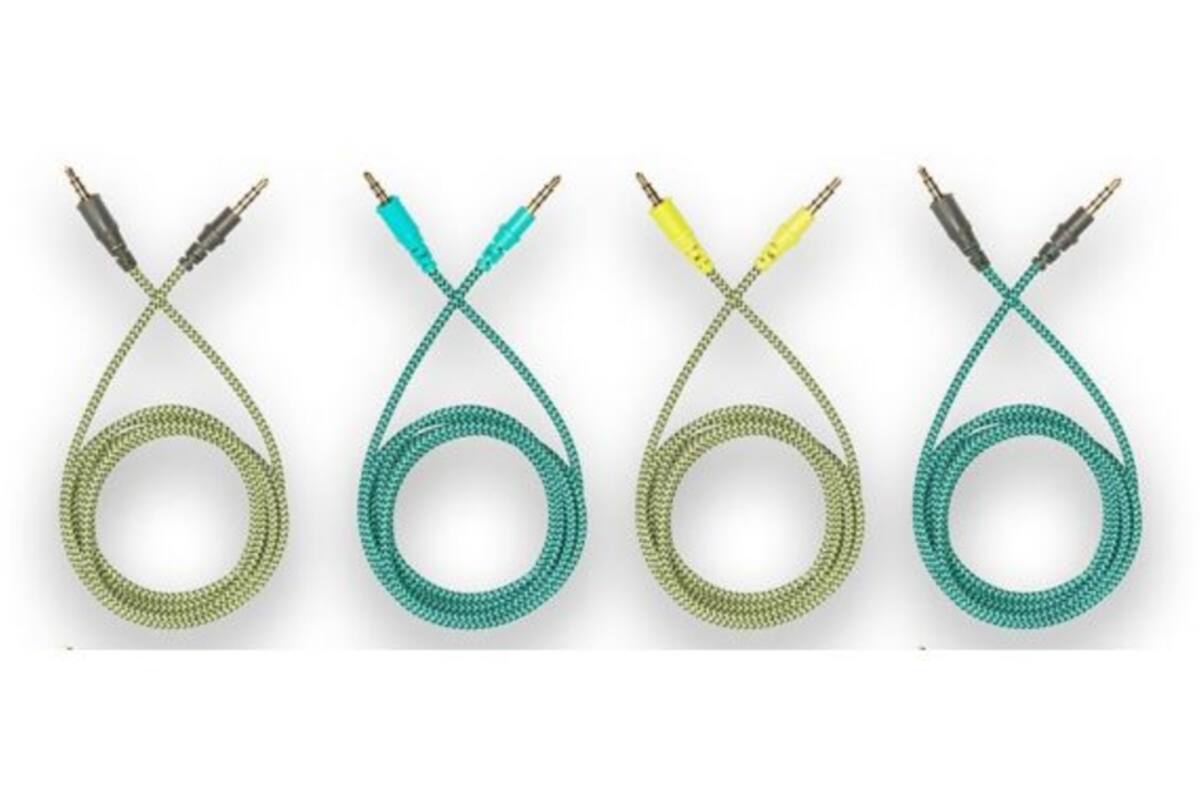 Safe 'n Sound losse Mini Jack kabel voor hoofdtelefoon (EduFlex Aqua)