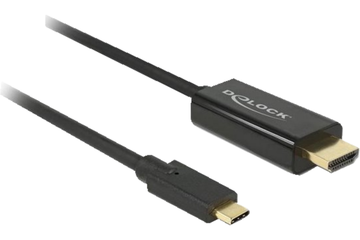 USB kabel C - HDMI-A male 2 m