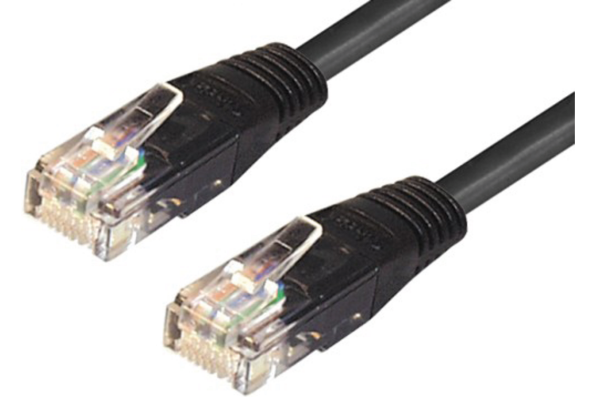 UTP kabel Cat 6  patchkabel Zwart - 10 meter
