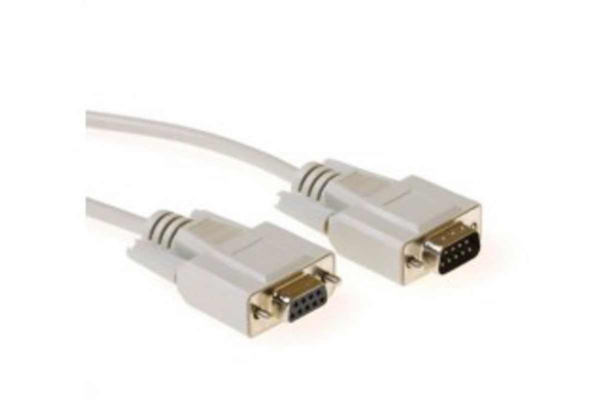 RS232  Seriële kabel - 9 pins 15 meter
