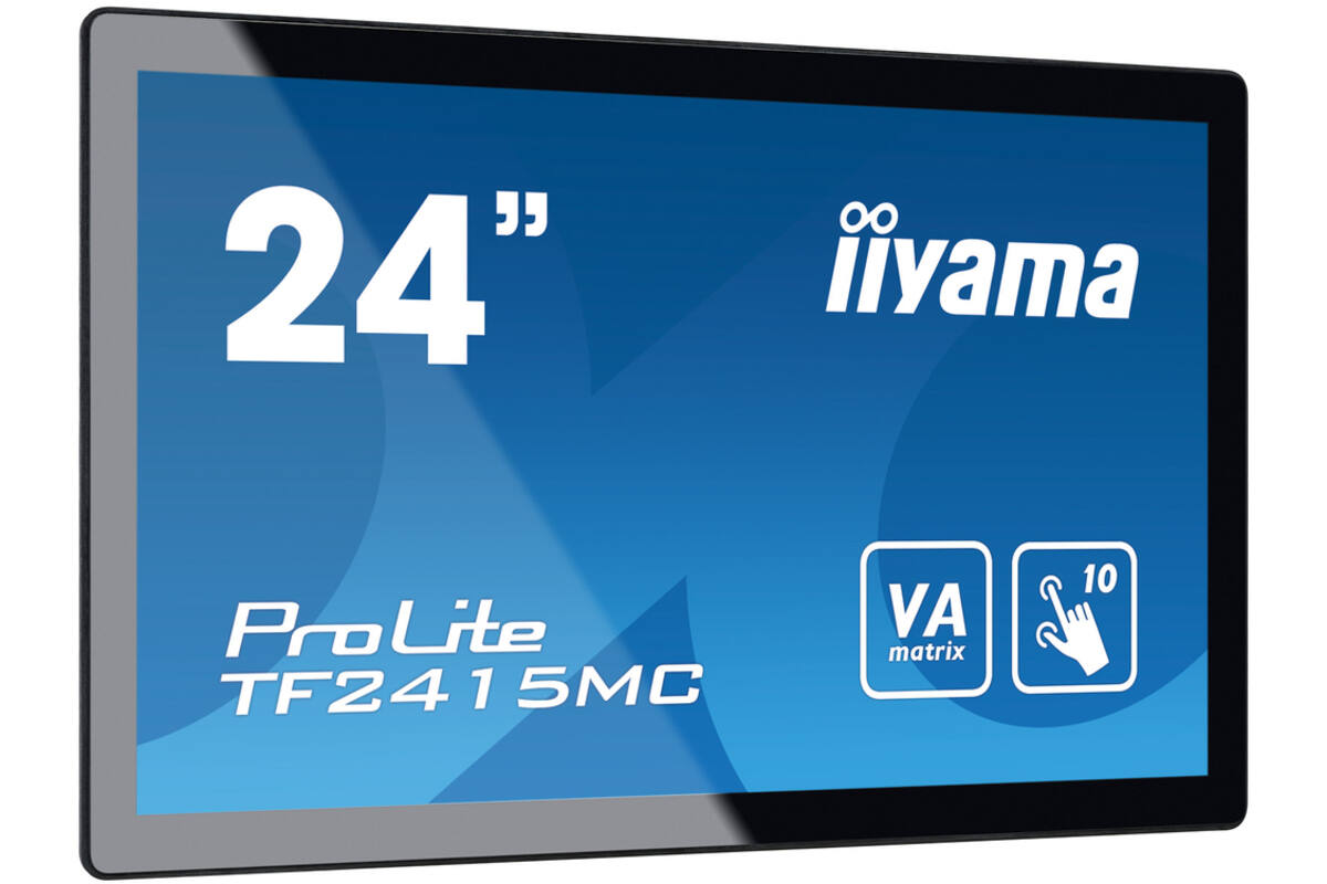 iiyama Prolite Monitor 24" FHD T/VGA/HDMI/DP