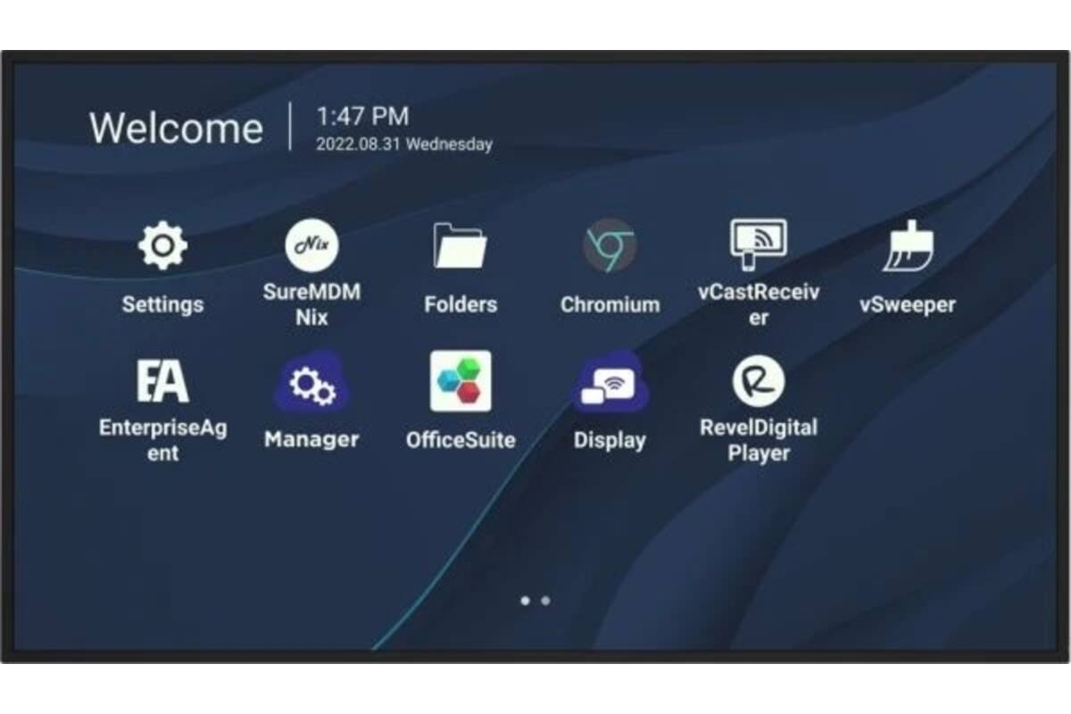 ViewSonic monitor 98inch led wireless android 11