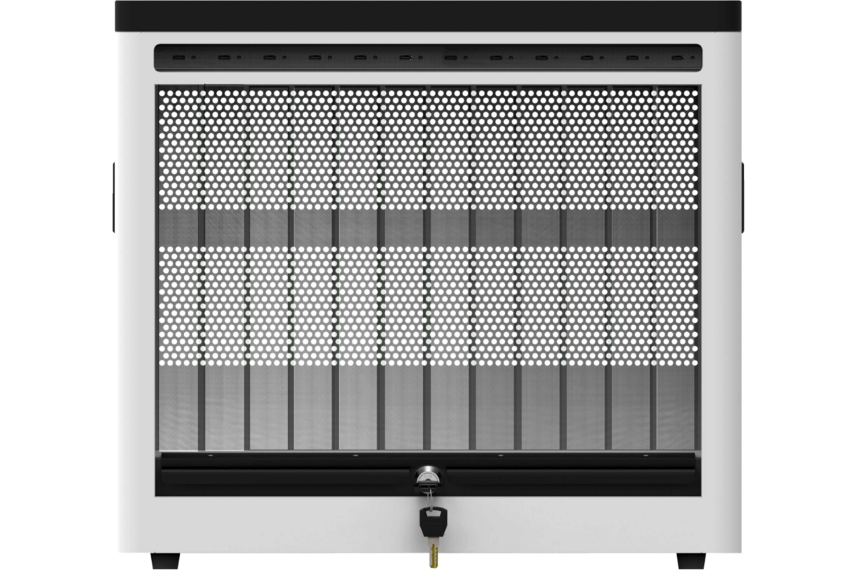 Hart voor Leren Cube / Max. 12 devices / USB-C / 45Watt / Wit