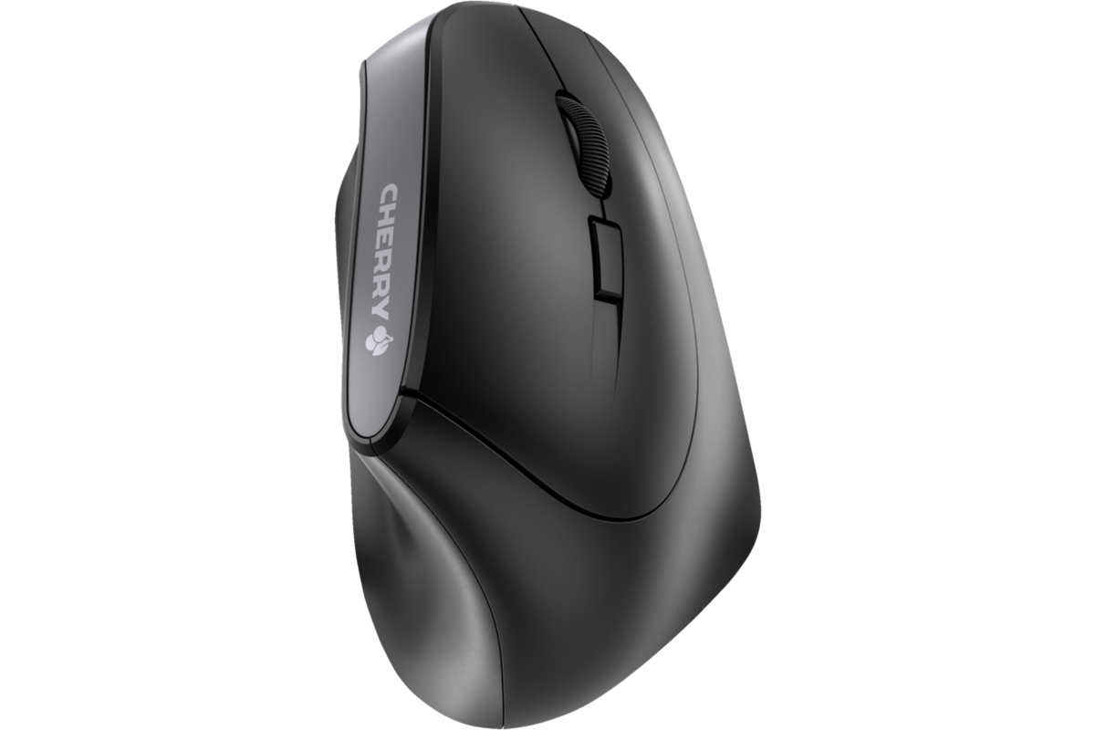 Cherry Ergonomische USB muis MW4500 draadloos (rechtshandig)