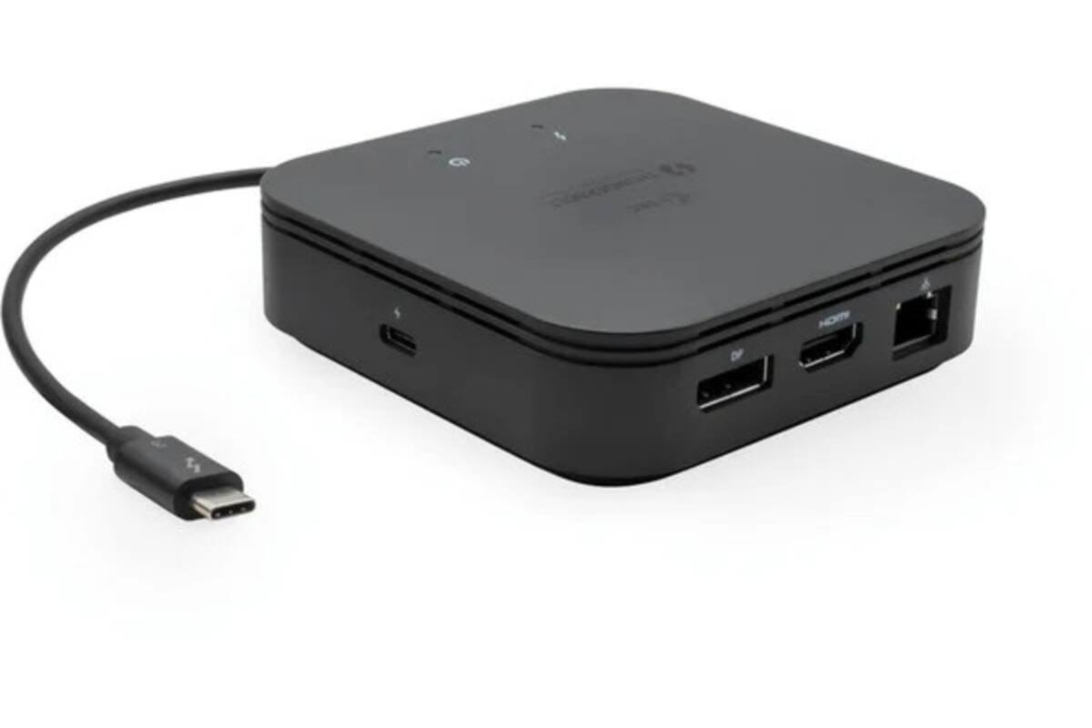 I-tec Thunderbolt 3 Travel Dock Dual 4K Display + Power Delivery 60W