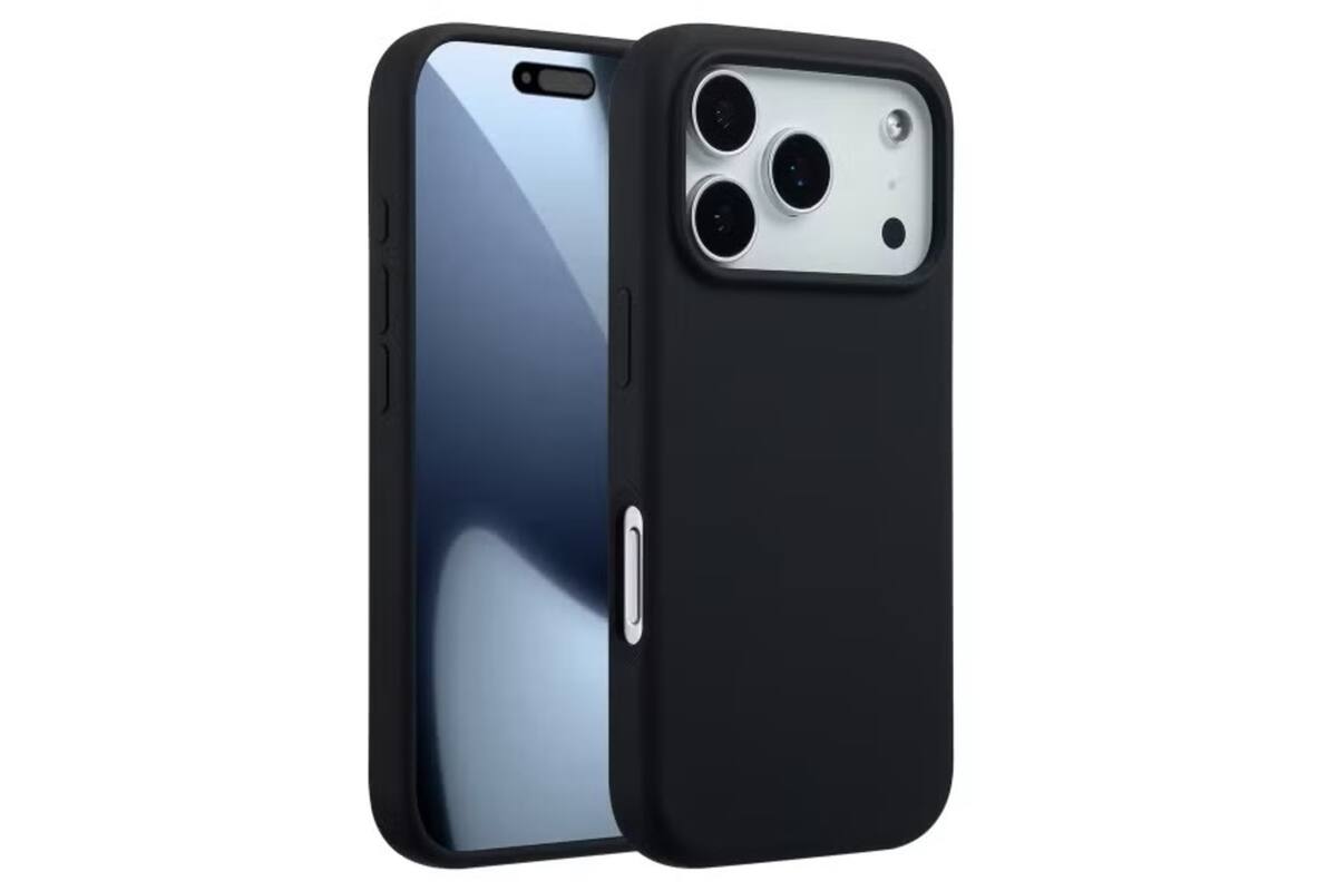 Accezz Liquid Silicone Backcover met MagSafe iPhone 17 Pro - Zwart
