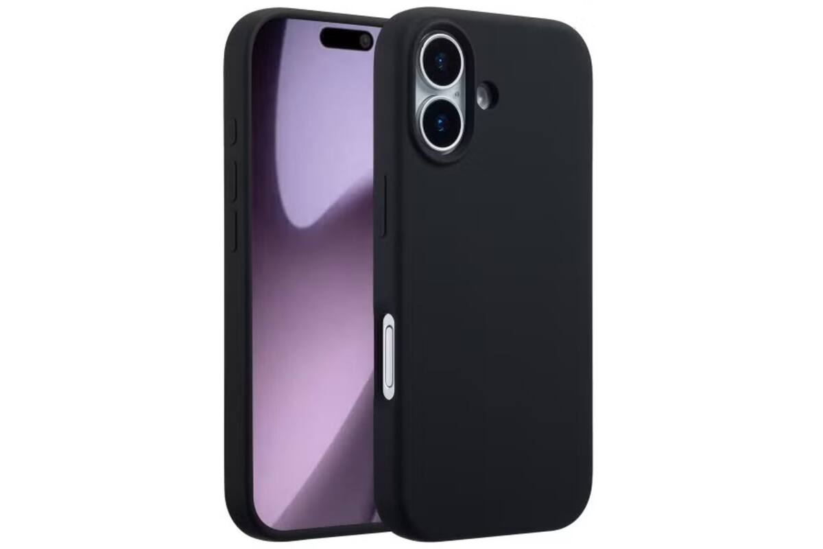 Accezz Liquid Silicone Backcover met MagSafe iPhone 17 - Zwart