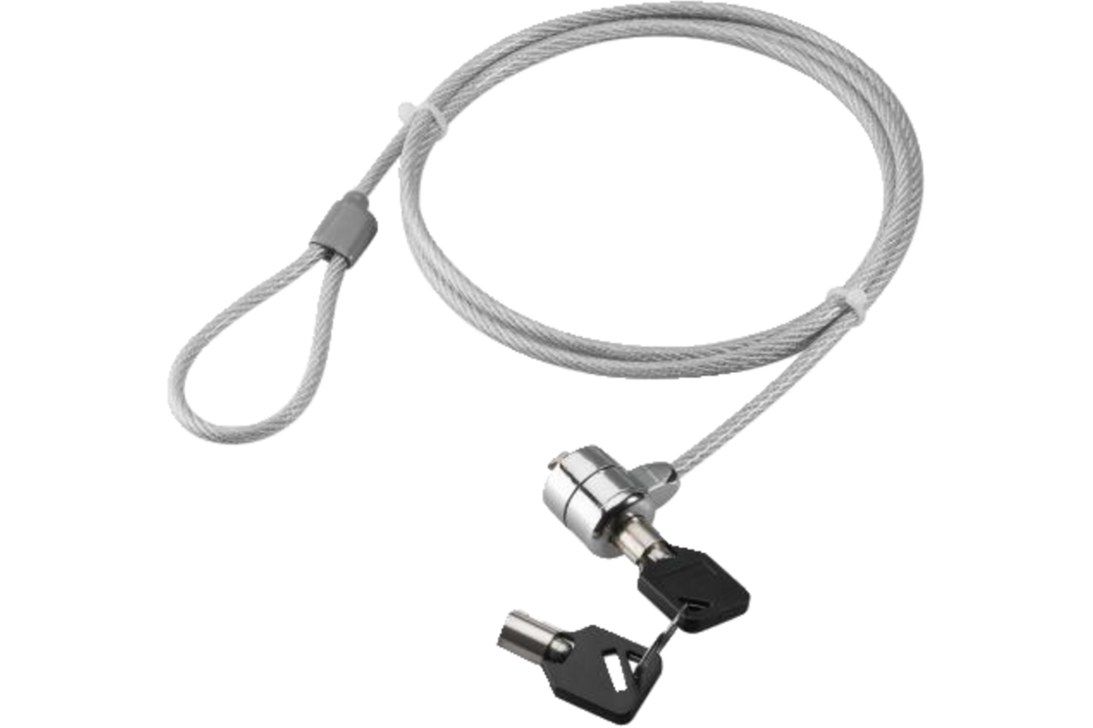 Antidiefstal kabel voor laptop, desktop en chromebook. 1,8 mtr