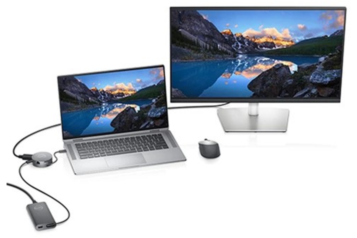Dell DA310 mobiele USB-C adapter