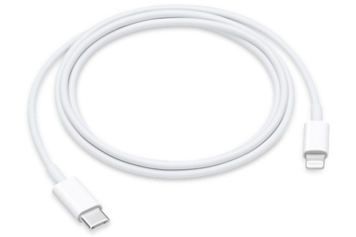 Hart voor Leren Kabelset 12st. USB-C - Lightning / 38 cm/ MFI / Cube