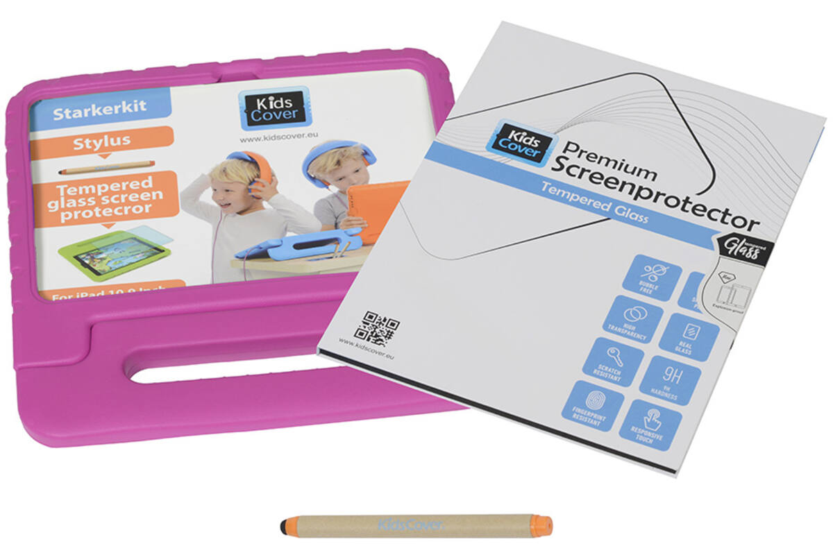 KidsCover iPad 10,9" Lila Starterkit Incl. Stylus en Screencover