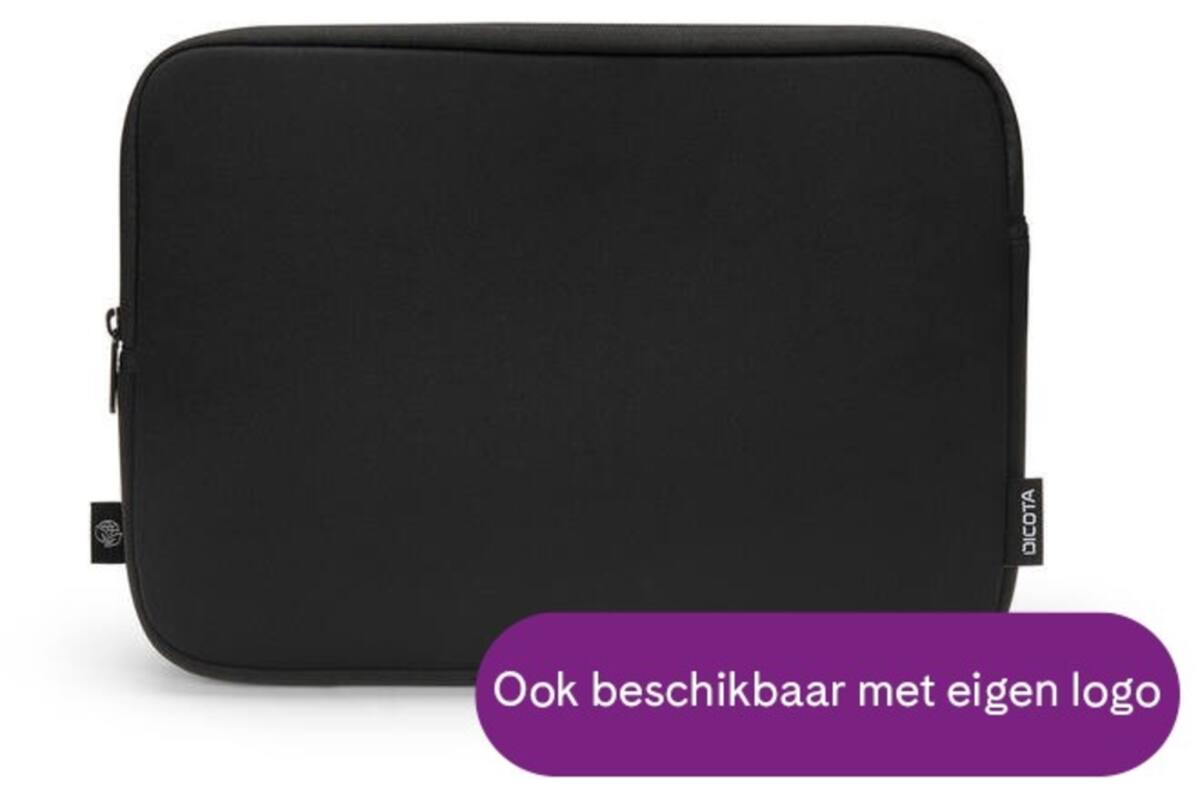 Dicota Sleeve ONE 14"-14,1" zwart
