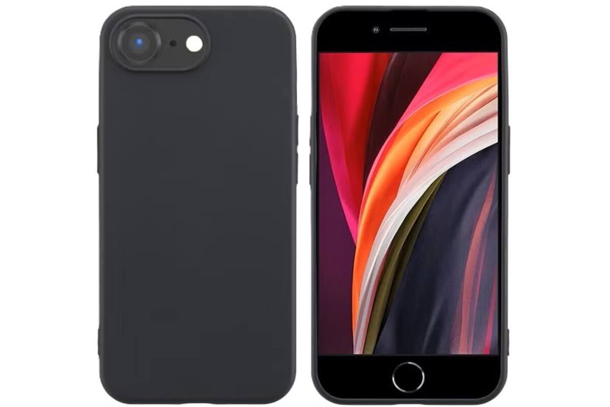 Accezz Color Backcover iPhone 16e - Zwart