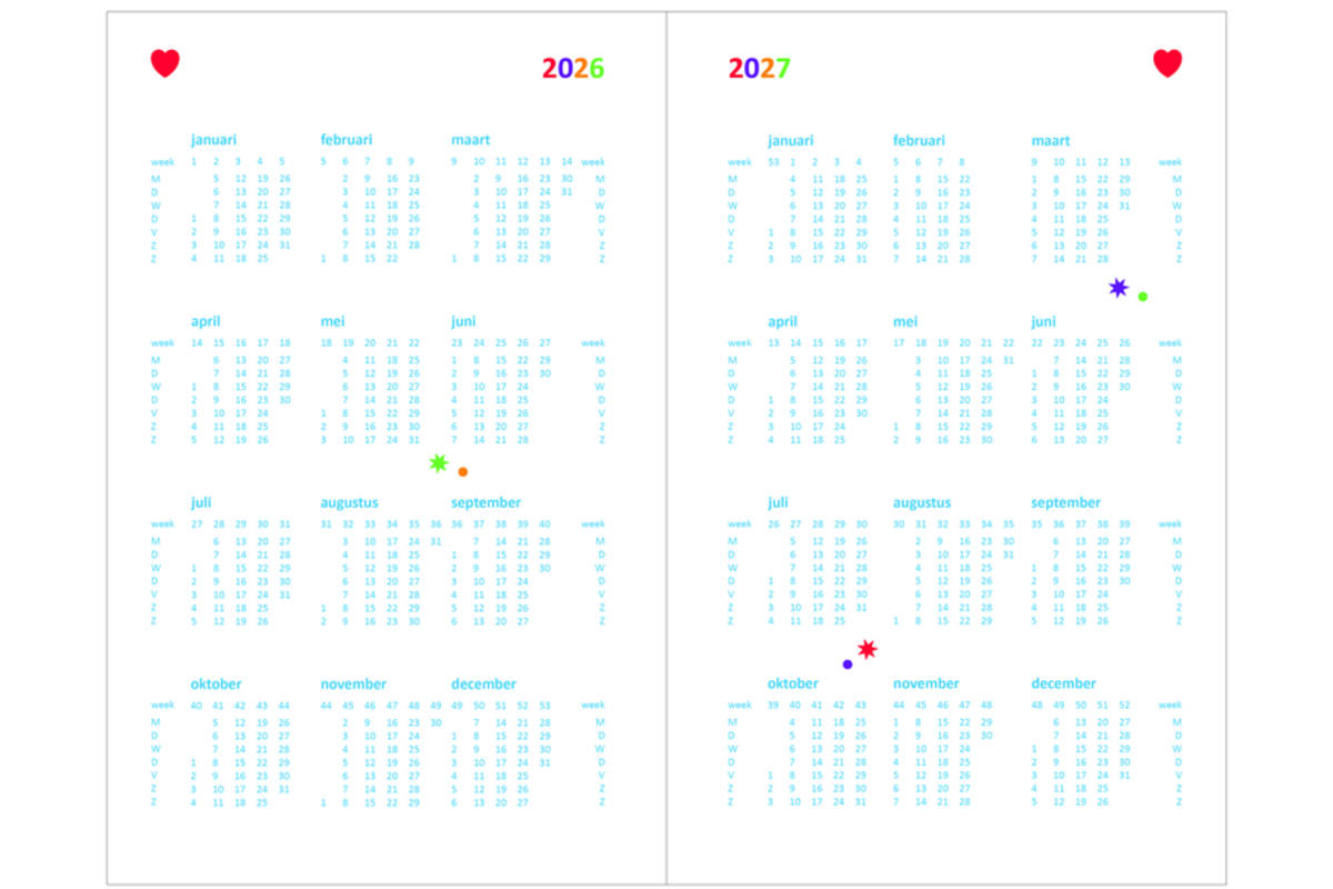 Lerarenagenda | de Rolf groep | 2026/2027