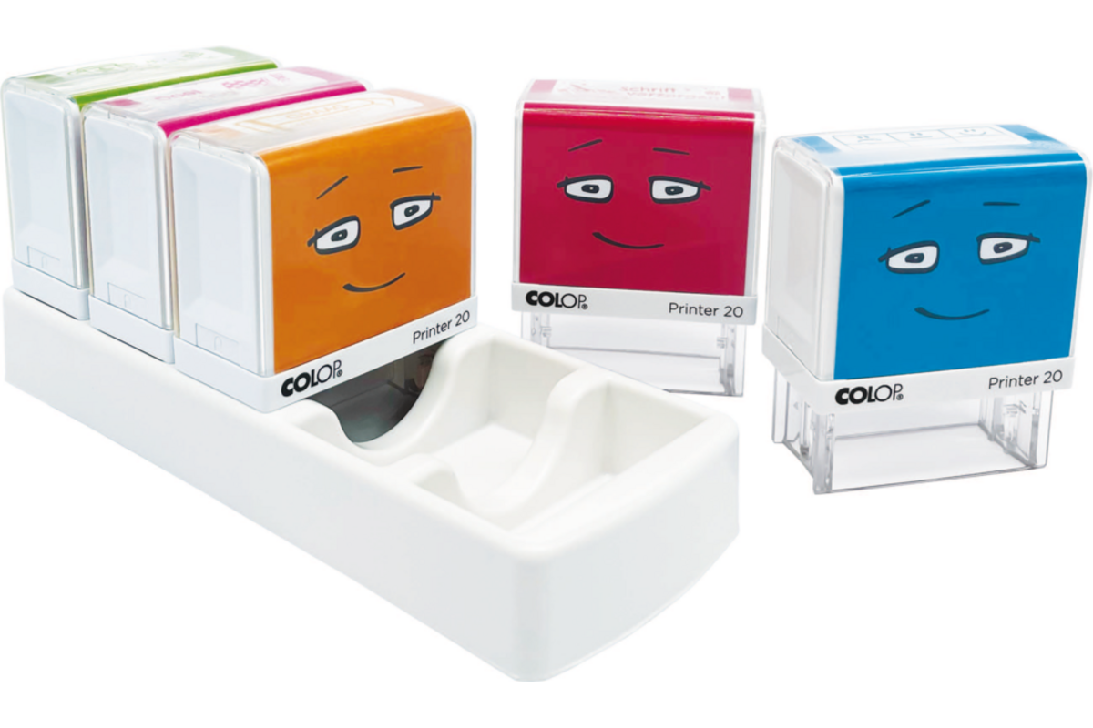 Stempelset zelfinktend motivatie set 4, 5-delig