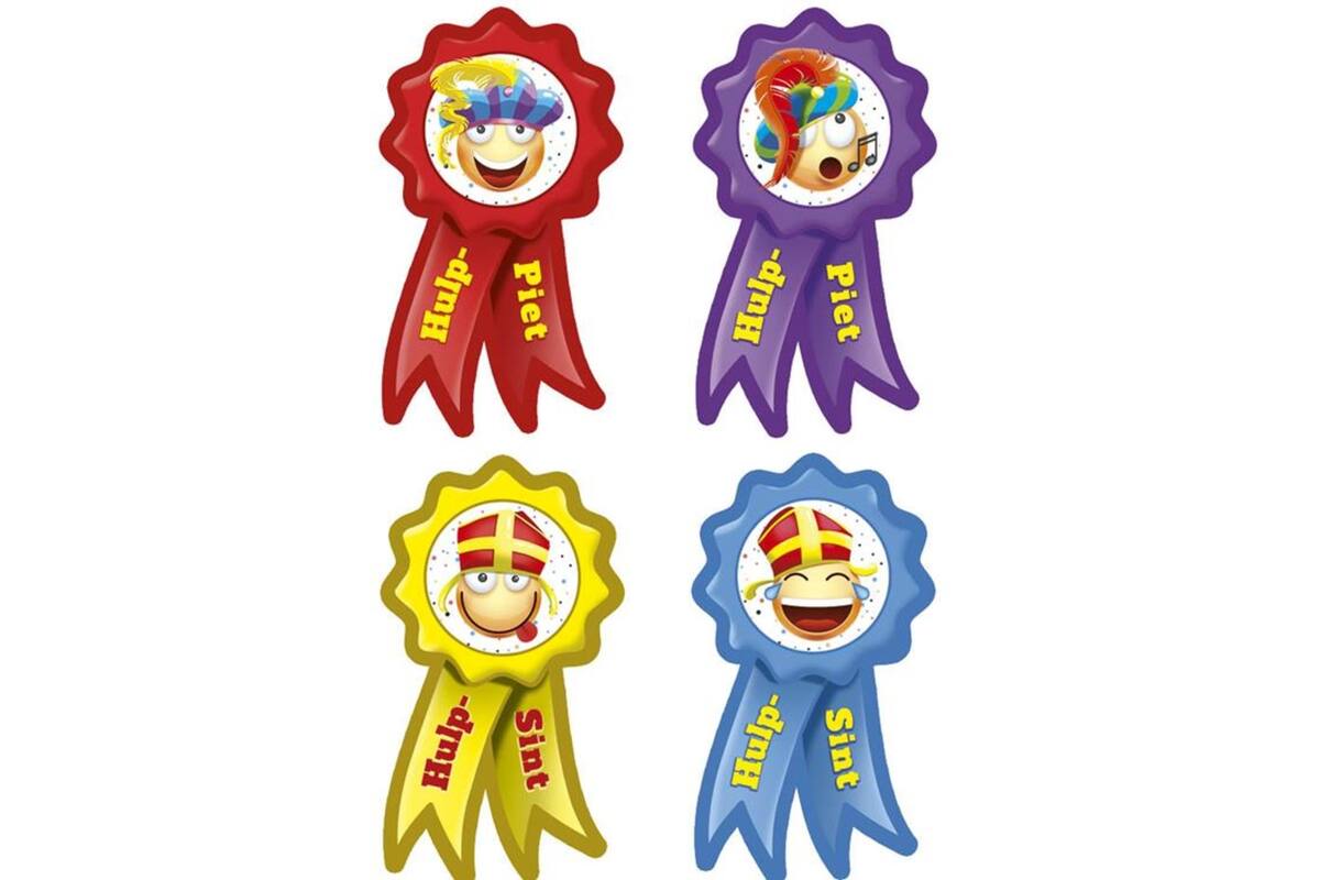 Hulpjesstickers Sint en Piet 131, 80 stuks